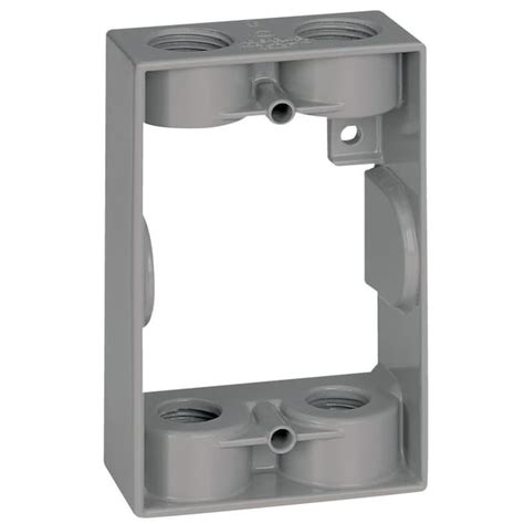 extender for half electrical box|single gang electrical box extender.